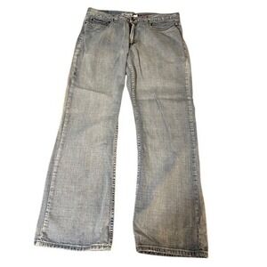 Urban Pipeline Mens Relaxed Bootcut Jeans Light Wash Size 36x32 Cotton